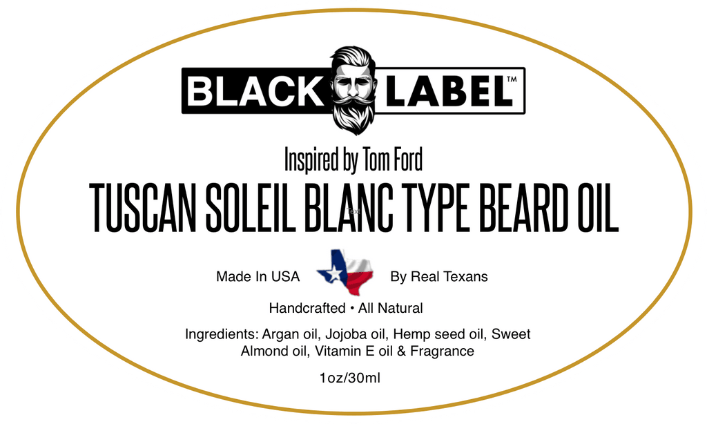 Tom Ford Soleil Blanc Beard Oil Cologne Type Beard Oil & Beard Conditioner - Blacklabel Beard Company
