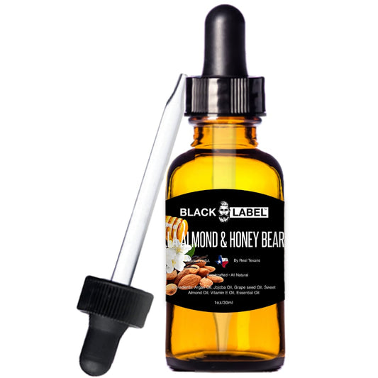 Vanilla Almond Honey Beard Oil Best Beard Conditioner Beard Softener - Blacklabel Beard Company