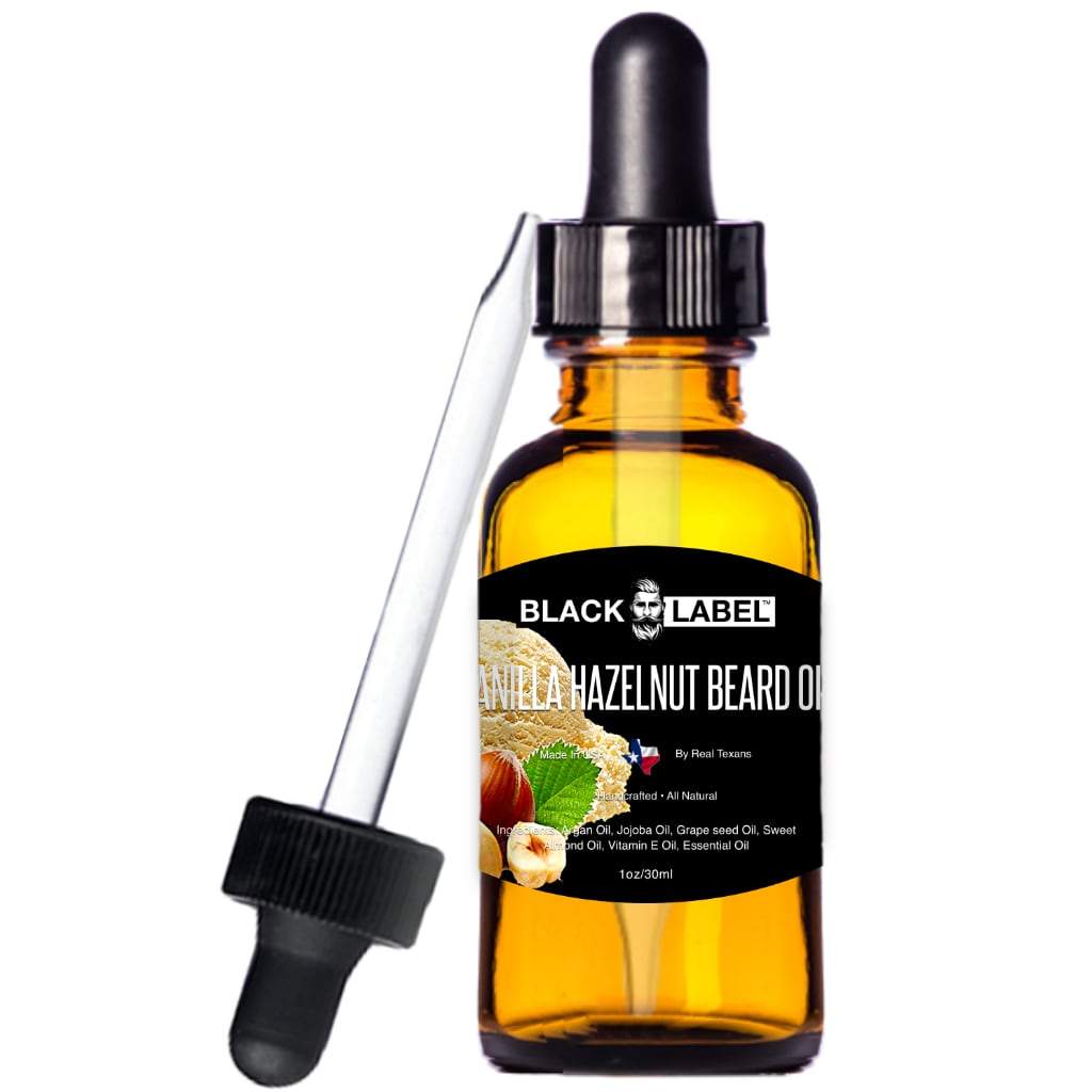 Vanilla Hazelnut Best Beard Oil & Beard Conditioner - Blacklabel Beard Company