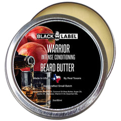 Warrior Beard Butter, Best Beard Conditioner & Beard Softener - Blacklabel Beard Company