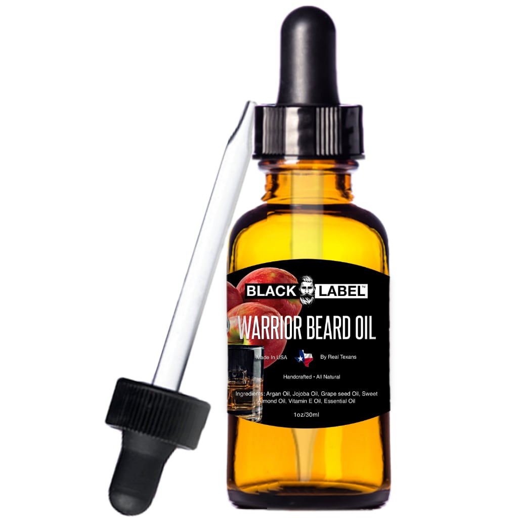 Warrior Beard Oil Best Beard Conditioner Beard Softener - Blacklabel Beard Company